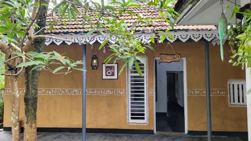 Pura Art Cafe in Mankuttipadam village, is a space to paint, write, think or just exist